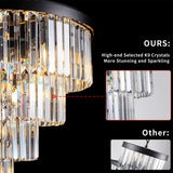 Contemporary Crystal Modern Chandelier
