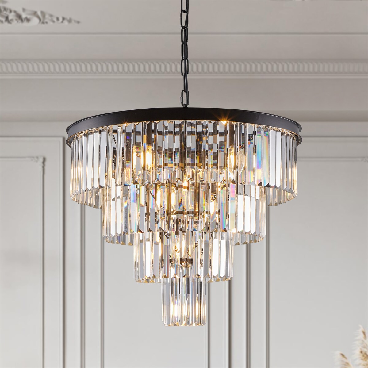 Contemporary Crystal Modern Chandelier