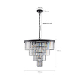 Contemporary Crystal Modern Chandelier