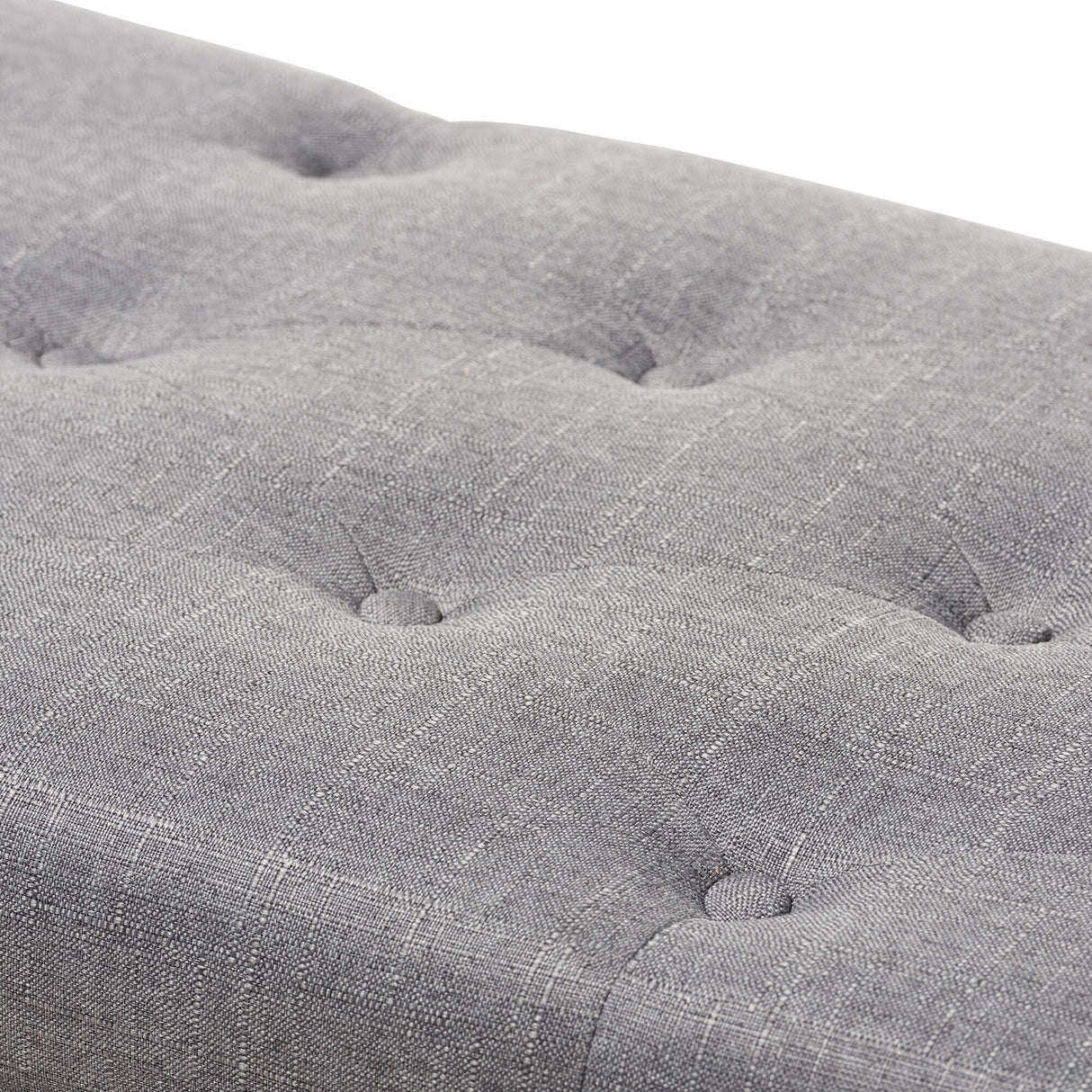 Contemporary Fabric Storage Ottoman by Baxton Studio