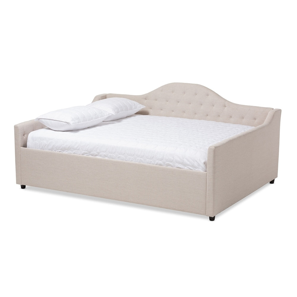 Contemporary Fabric Upholstered Daybed by Baxton Studio