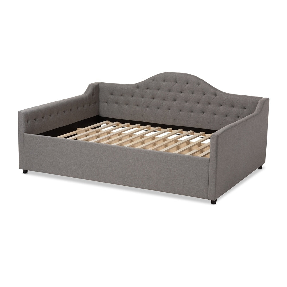 Contemporary Fabric Upholstered Daybed by Baxton Studio