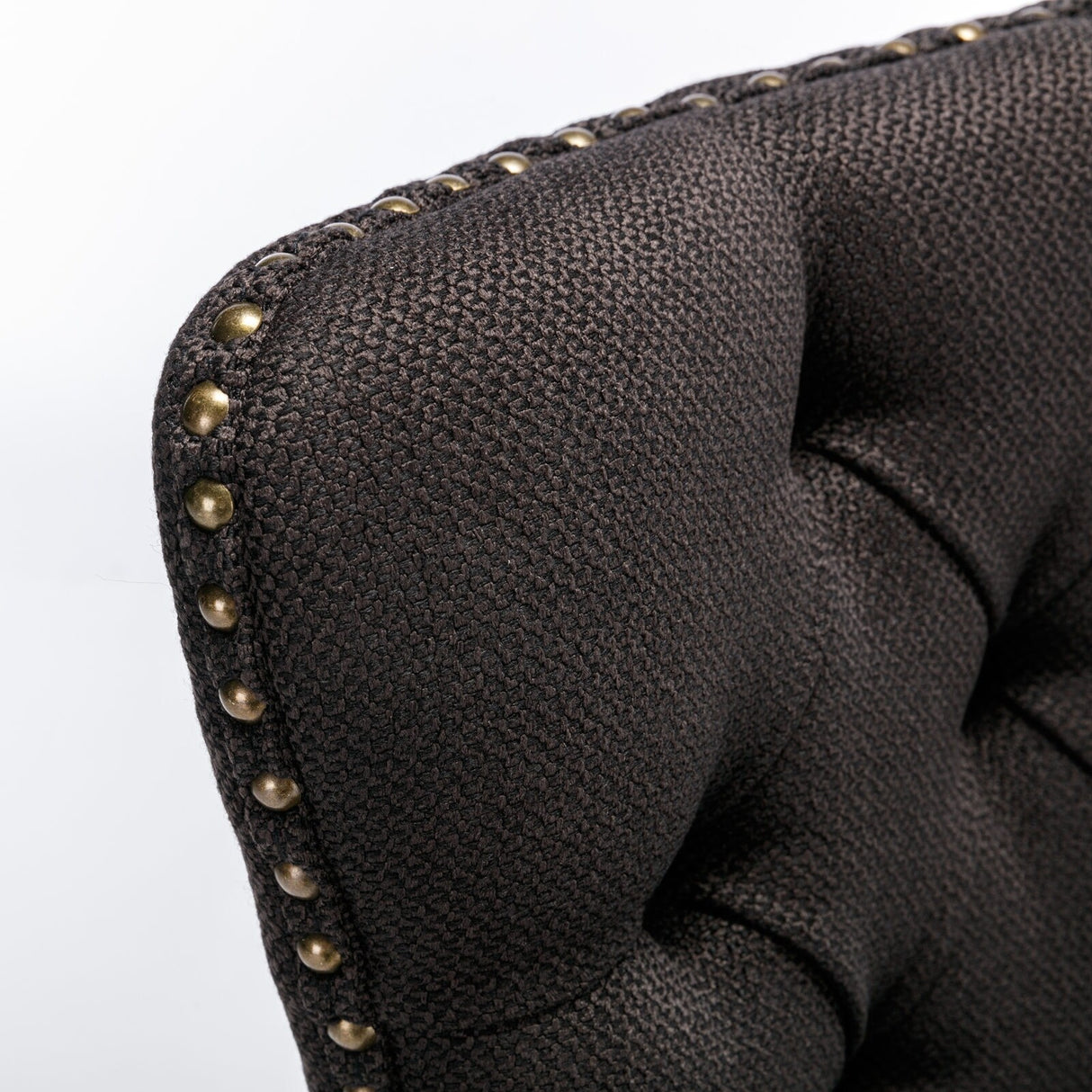 Contemporary Flax Upholstered Linen Dining Chair