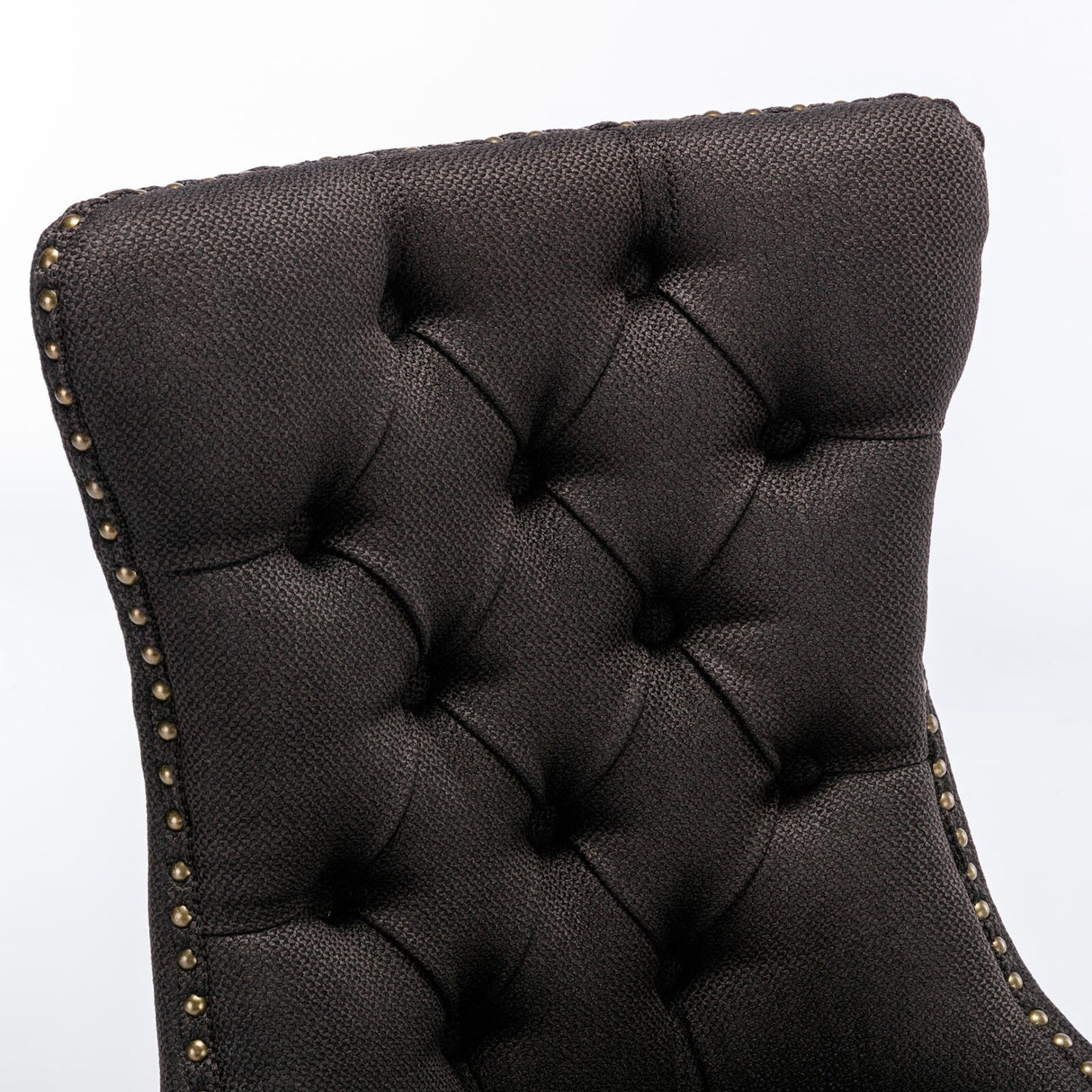 Contemporary Flax Upholstered Linen Dining Chair