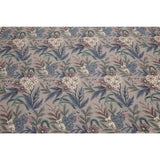 Contemporary Floral Grey/Taupe/Brown Wool Hand-hooked Oriental Area Rug (8' x 10') - Taupe/Grey - 8' x 10'