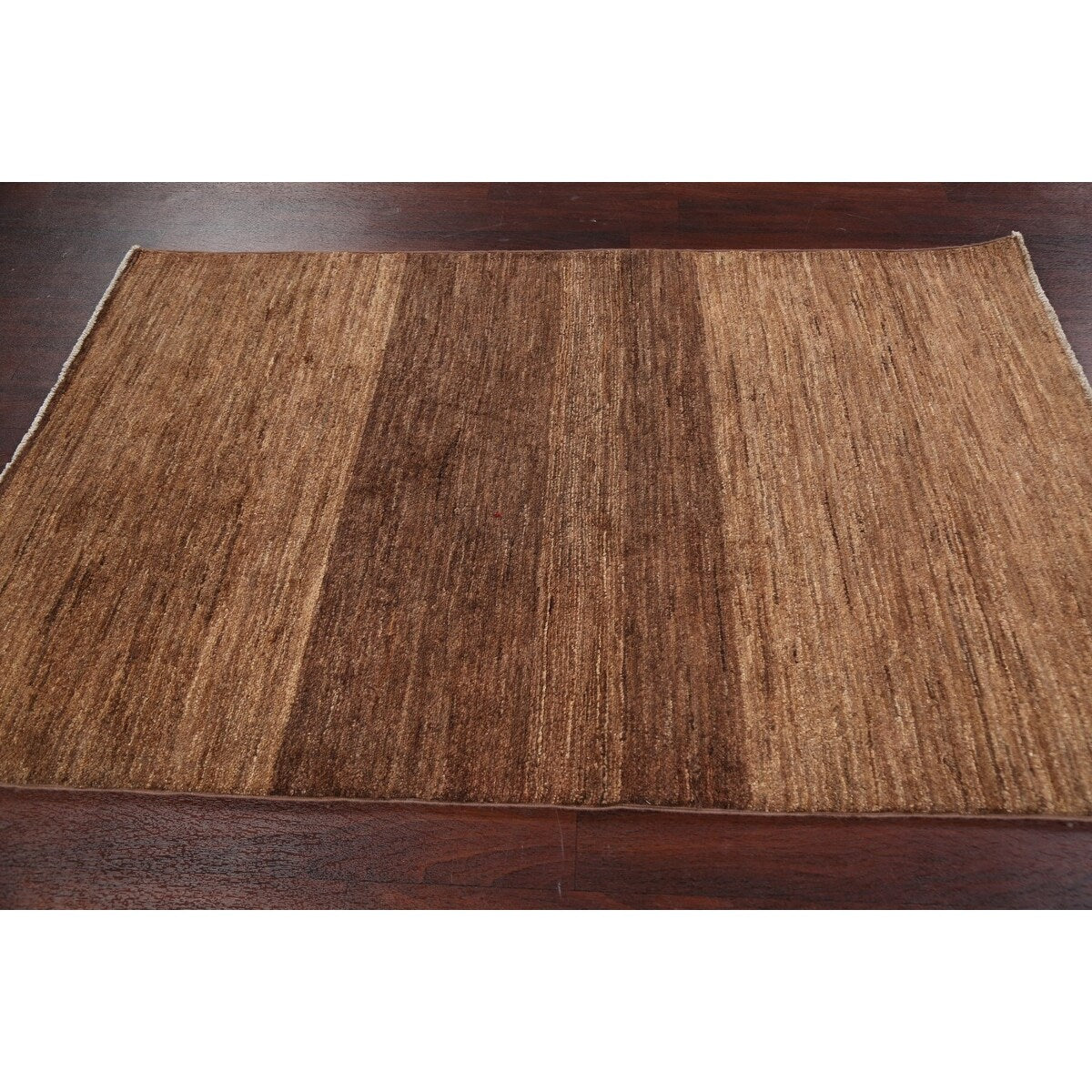 Contemporary Gabbeh Kashkoli Oriental Wool Area Rug Hand-knotted - 3'11" x 5'11"