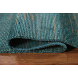 Contemporary Gabbeh Oriental Area Rug Hand-knotted Wool Carpet - 7'6" x 9'2"