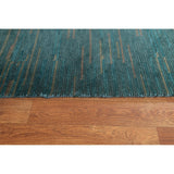 Contemporary Gabbeh Oriental Area Rug Hand-knotted Wool Carpet - 7'6" x 9'2"