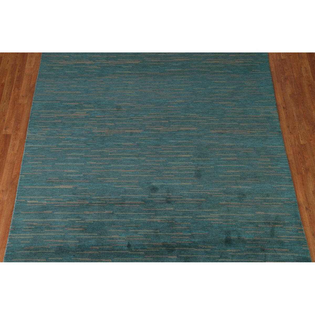 Contemporary Gabbeh Oriental Area Rug Hand-knotted Wool Carpet - 7'6" x 9'2"