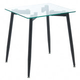 Contemporary Glass Accent Table