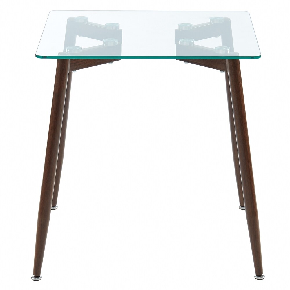 Contemporary Glass Accent Table