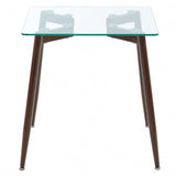 Contemporary Glass Accent Table
