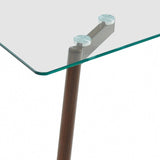 Contemporary Glass Accent Table