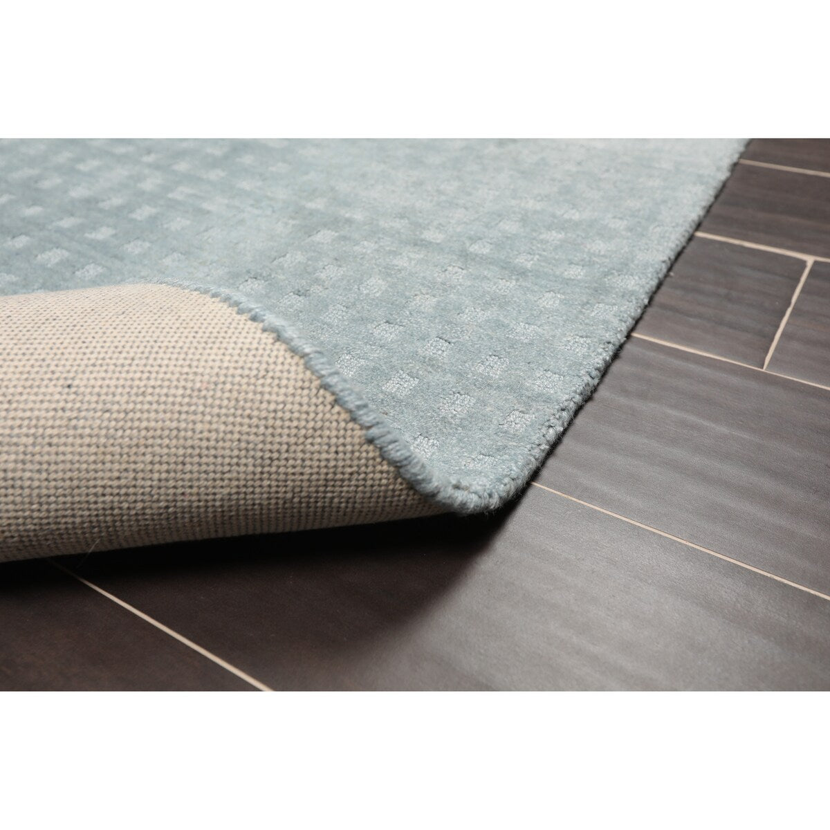 Contemporary Handmade Wool Oriental Area Rug (4'x6') - 4' x 6'
