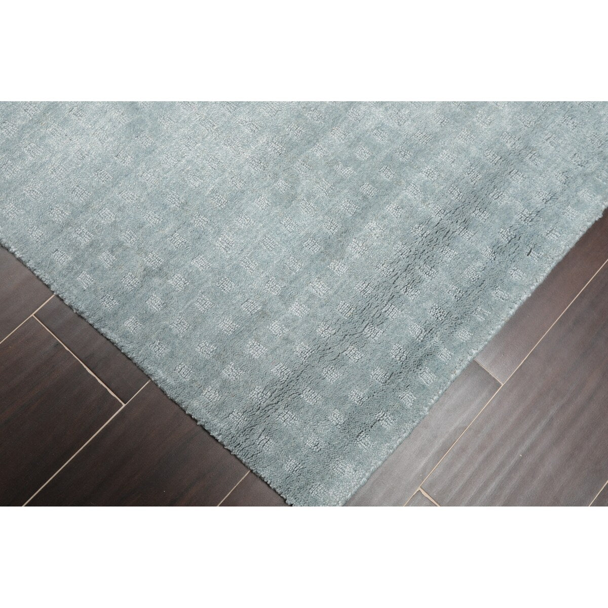 Contemporary Handmade Wool Oriental Area Rug (4'x6') - 4' x 6'
