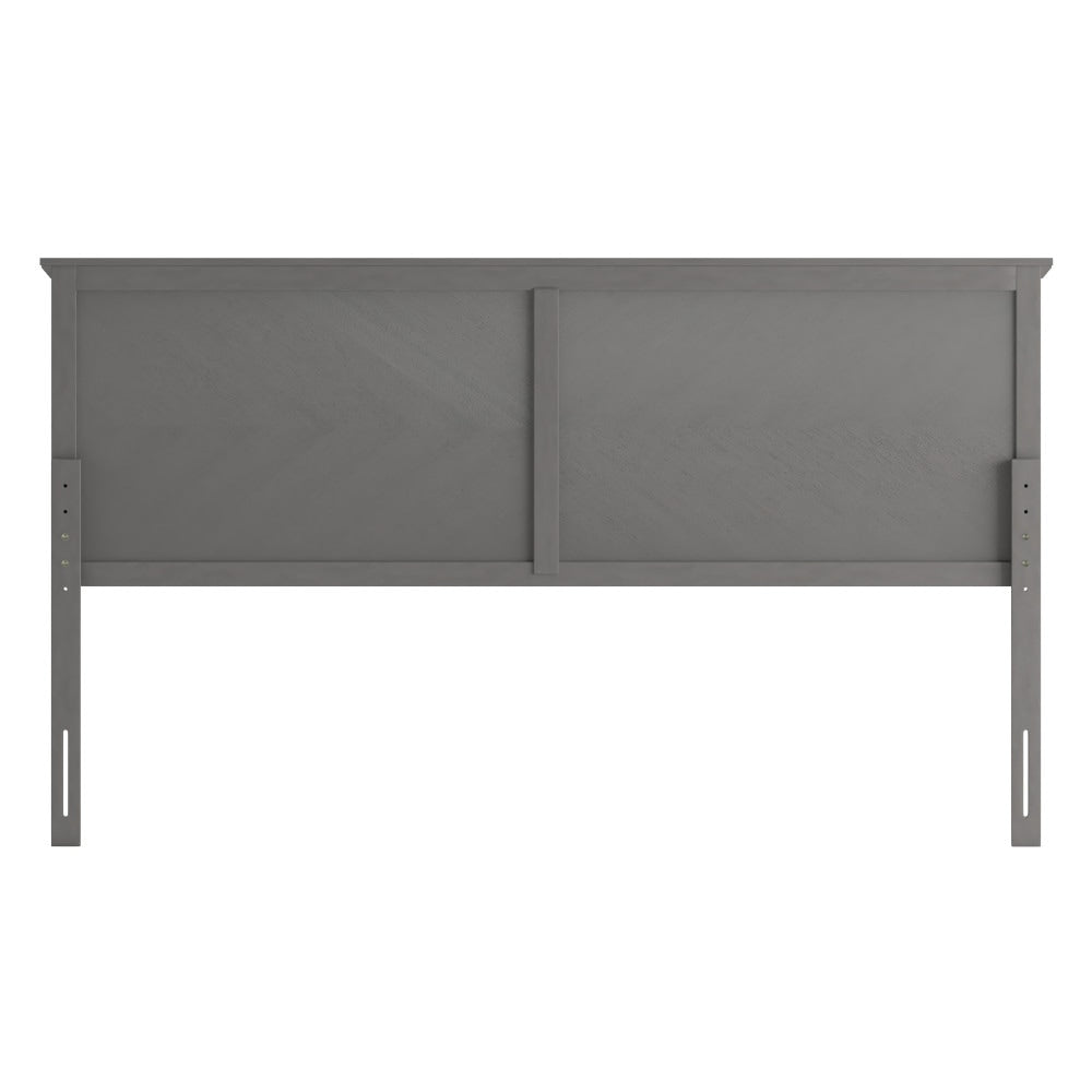 Contemporary Herringbone Patterned Headboard Only