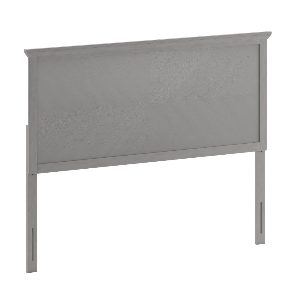 Contemporary Herringbone Patterned Headboard Only