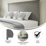 Contemporary Herringbone Patterned Headboard Only
