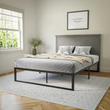 Contemporary Herringbone Patterned Headboard Only