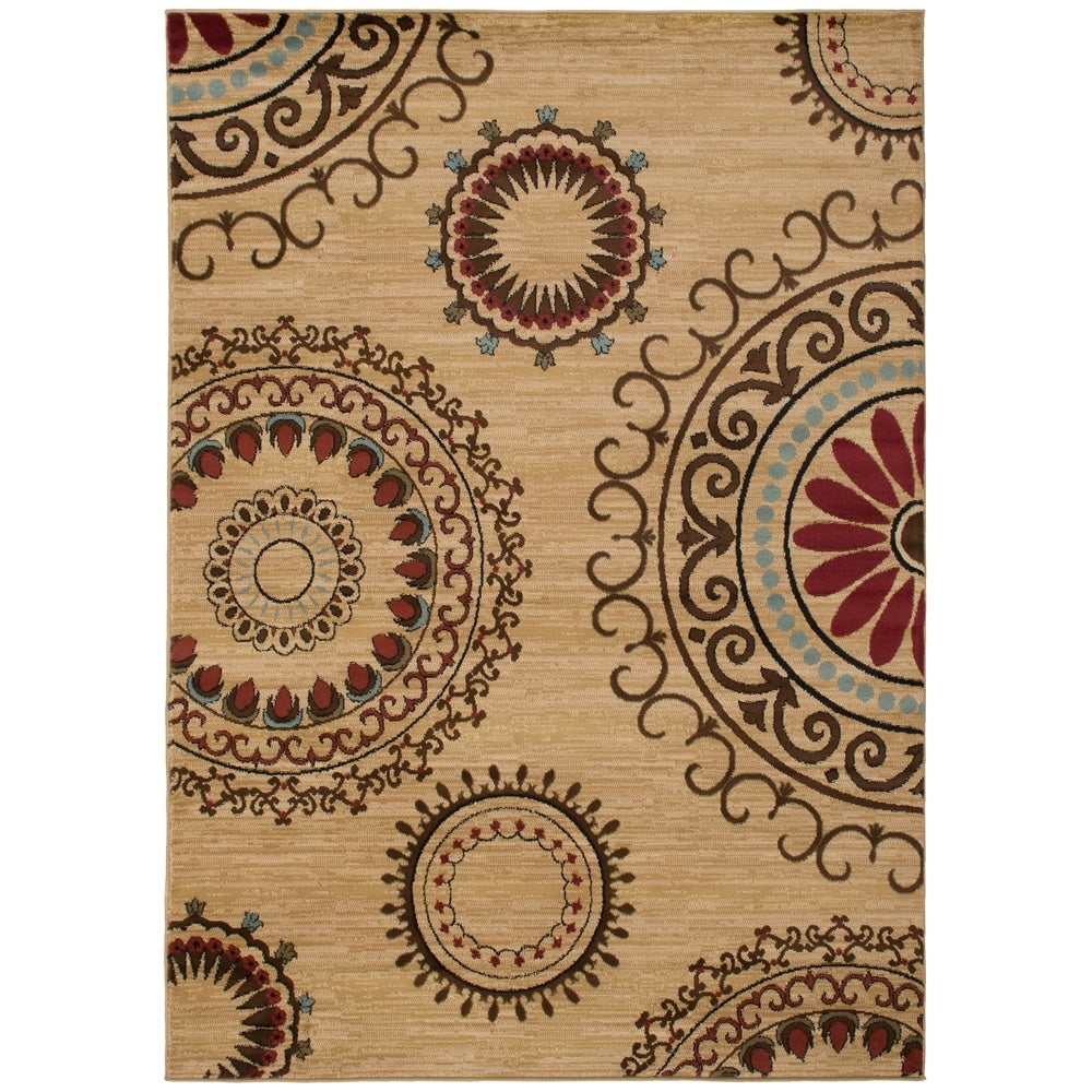 Contemporary Kaleidoscope Area Rug
