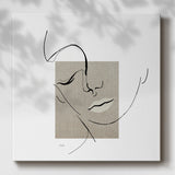 Contemporary Line Art II-Gallery Wrapped Canvas