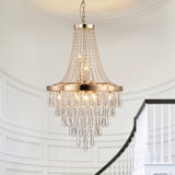 Contemporary Luxury Large 19.7in Gold Ceiling Chandeliers Light
