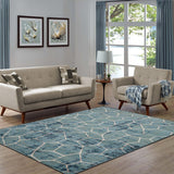 Contemporary Modern Geometric Cobblestone Indoor Area Rug by Superior