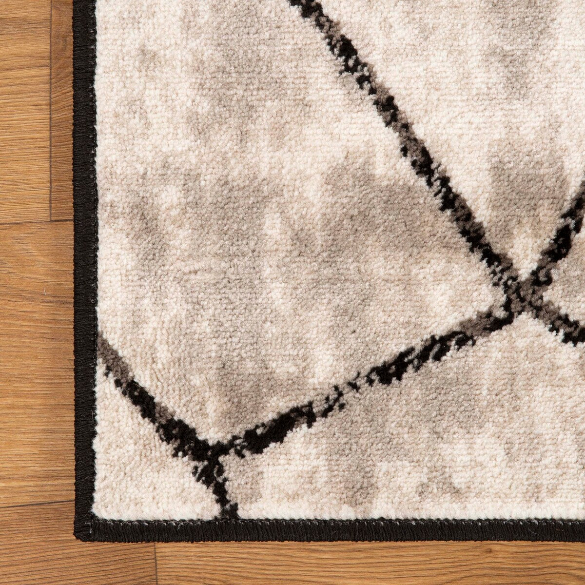 Contemporary Modern Geometric Cobblestone Indoor Area Rug by Superior