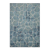 Contemporary Modern Geometric Cobblestone Indoor Area Rug by Superior