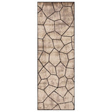 Contemporary Modern Geometric Cobblestone Indoor Area Rug by Superior