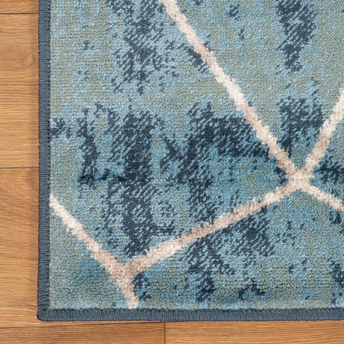 Contemporary Modern Geometric Cobblestone Indoor Area Rug by Superior