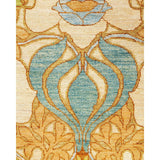 Contemporary Overdyed Wool Hand Knotted Area Rug - 8' 0" x 10' 4"