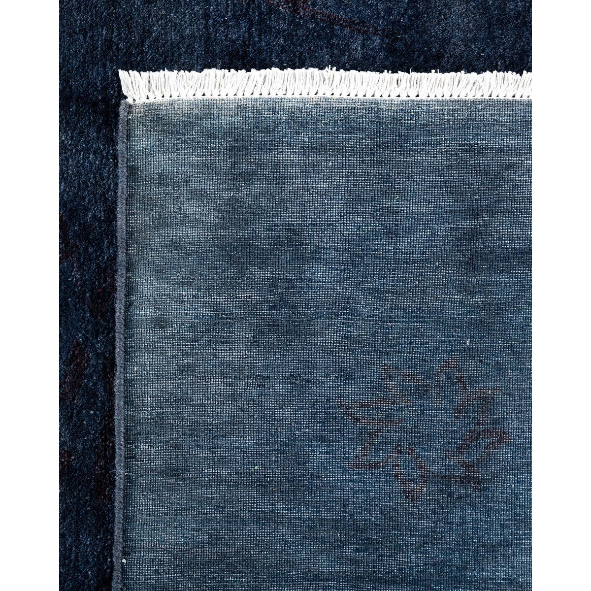 Contemporary Overdyed Wool Hand Knotted Area Rug - 8' 2" x 10' 0"