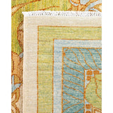 Contemporary Overdyed Wool Hand Knotted Area Rug - 8' 0" x 10' 4"