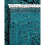 Contemporary Overdyed Wool Hand Knotted Area Rug - 8' 1" x 10' 3"