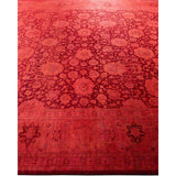 Contemporary Overdyed Wool Hand Knotted Area Rug - 8' 1" x 10' 1"