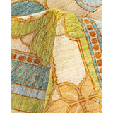 Contemporary Overdyed Wool Hand Knotted Area Rug - 8' 0" x 10' 4"