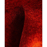 Contemporary Overdyed Wool Hand Knotted Runner - 2' 7" x 4' 8"
