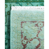 Contemporary Overdyed Wool Hand Knotted Runner - 2' 8" x 14' 4"