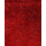 Contemporary Overdyed Wool Hand Knotted Runner - 2' 6" x 13' 6"