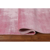 Contemporary Pink Gabbeh Oriental Area Rug Hand-knotted Wool Carpet - 4'2" x 5'10"