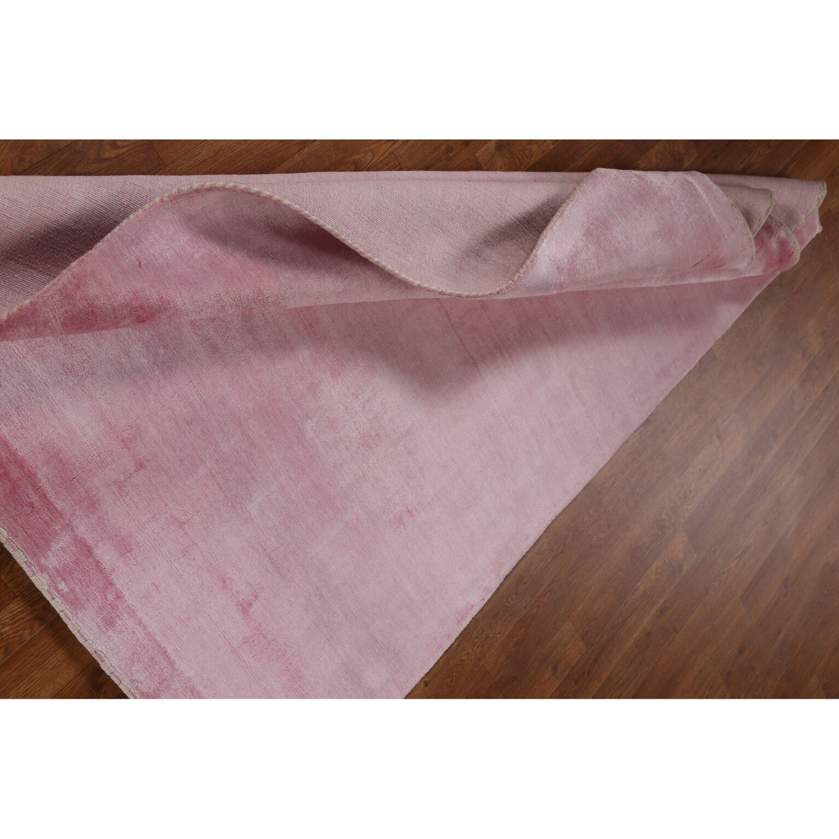 Contemporary Pink Gabbeh Oriental Area Rug Hand-knotted Wool Carpet - 4'2" x 5'10"