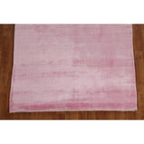 Contemporary Pink Gabbeh Oriental Area Rug Hand-knotted Wool Carpet - 4'2" x 5'10"
