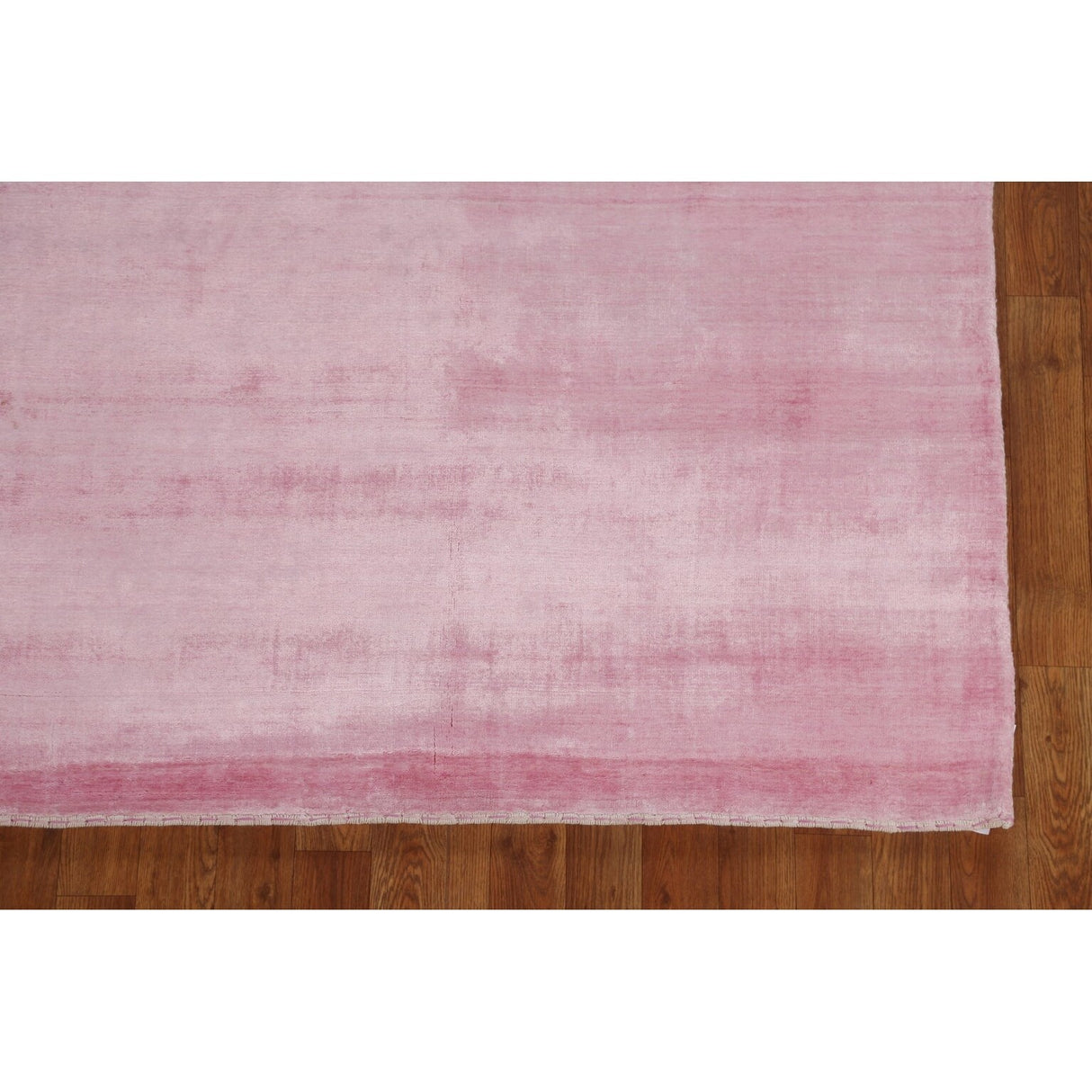 Contemporary Pink Gabbeh Oriental Area Rug Hand-knotted Wool Carpet - 4'2" x 5'10"