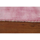 Contemporary Pink Gabbeh Oriental Area Rug Hand-knotted Wool Carpet - 4'2" x 5'10"