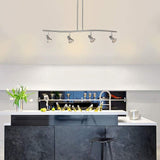 Contemporary Track Lighting Kit with Lamp Shade (Bulbs Included)