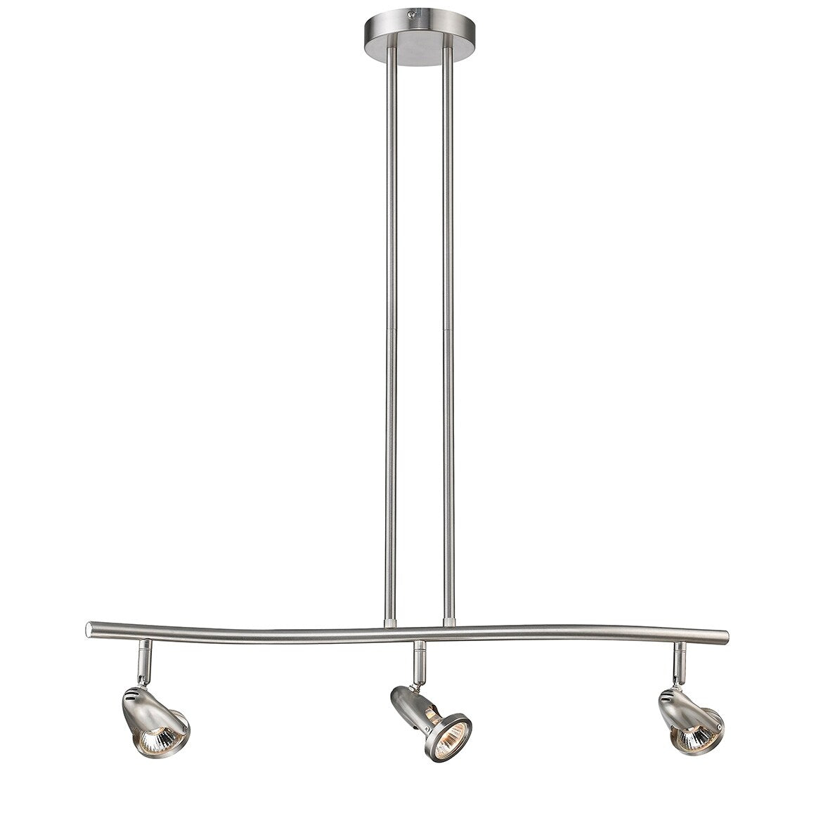 Contemporary Track Lighting Kit with Lamp Shade (Bulbs Included)