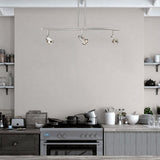 Contemporary Track Lighting Kit with Lamp Shade (Bulbs Included)