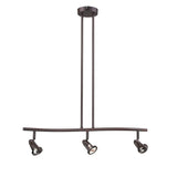 Contemporary Track Lighting Kit with Lamp Shade (Bulbs Included)