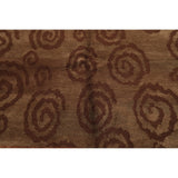 Contemporary Tufenkian Hand Knotted Wool Tibetan Oriental Area Rug (5'6"x8'6") - 5'6" x 8'6"
